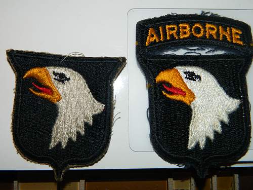 need help identifying a couple of 101st airborne patches