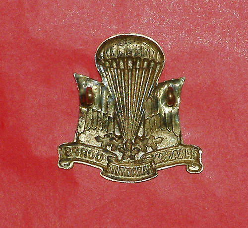 1st Canadian Parachute Corps Cap Badge good ?