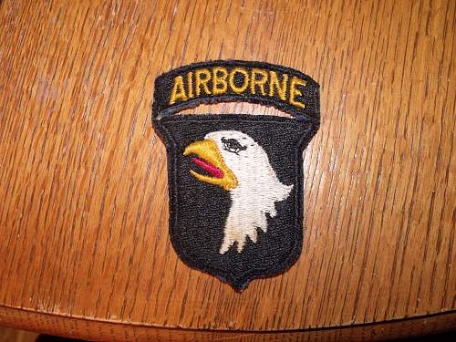 101st Airborne Patch