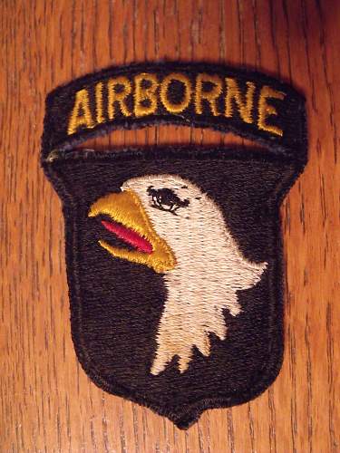 101st Airborne Patch