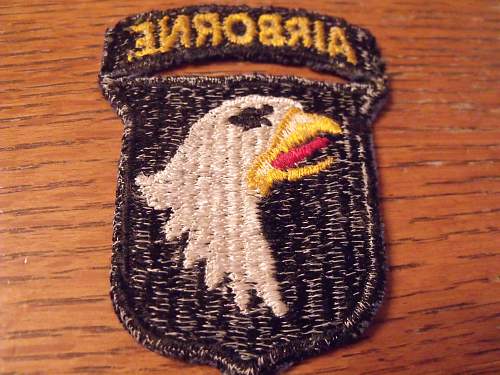 101st Airborne Patch