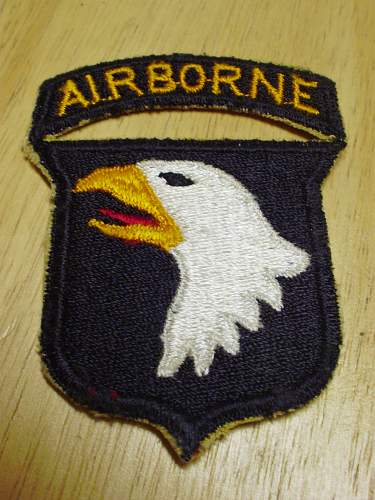 101st Airborne Patch - What Era.........?