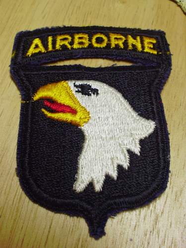 101st Airborne Patch - What Era.........?