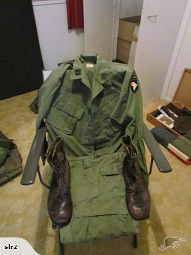 vietnam era 101st airborne uniform