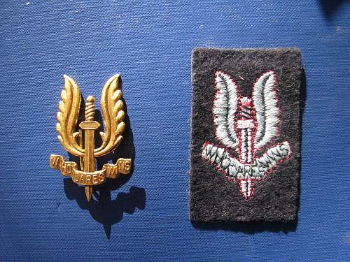 Cloth SAS badge