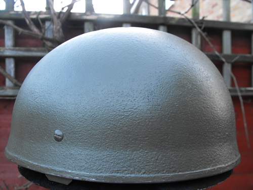 WW2 British 1944 BMB helmet