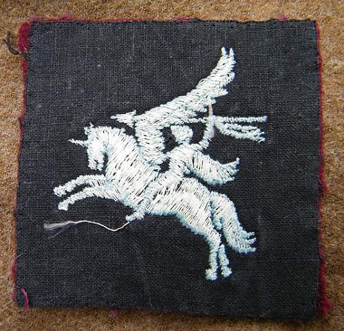 Hi opinions please on Pegasus airborne patch