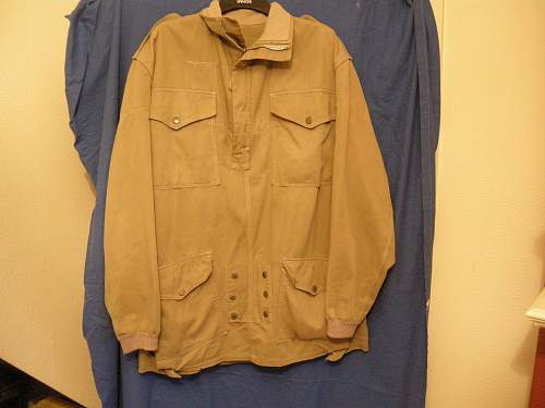 Sand coloured Dennison smock