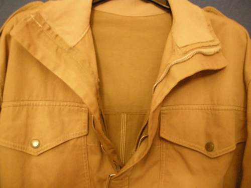 Sand coloured Dennison smock