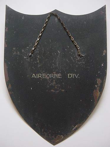 British Airborne Divison mess decoration