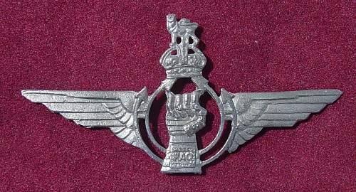 Prototype Airborne Armoured Recce cap badge