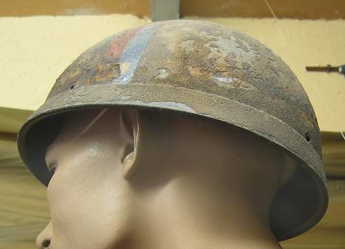 British Airborne helmet markings