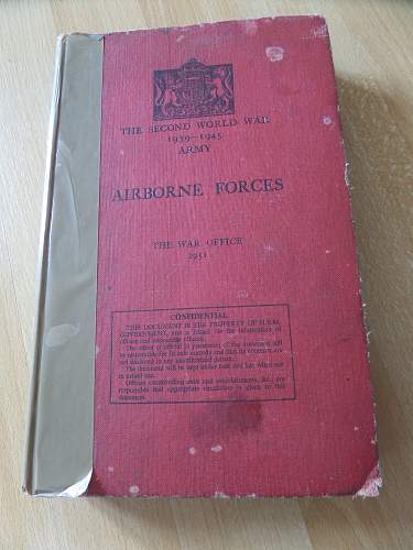 Interesting British Aiborne 1950s manual