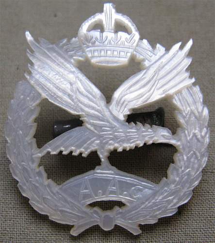 British Army Air Corps sweetheart broach