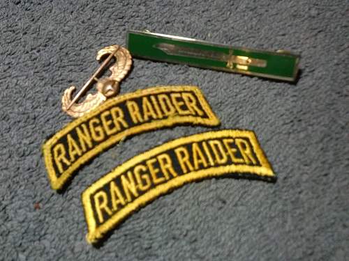 Army ranger insignia ???