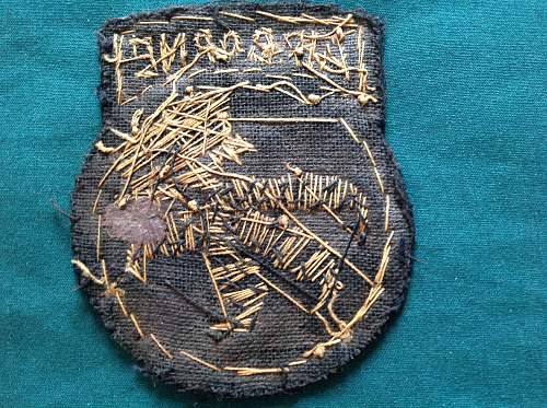 17th Airborne bullion patch