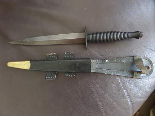 Fea market found British Army 3 pattern Commando knife