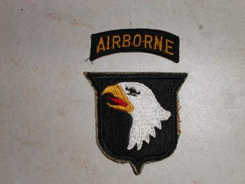 US 101st Airborne Div Screaming Eagles patch