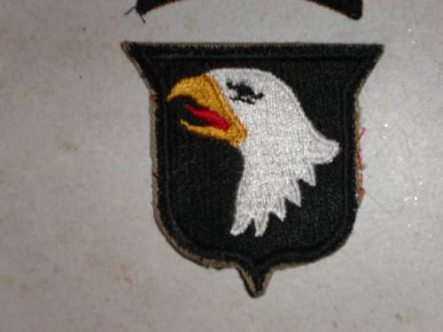 US 101st Airborne Div Screaming Eagles patch