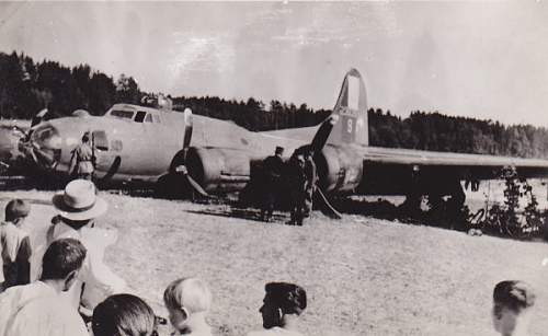 Swiss WW2 B-17 Flying Fortress