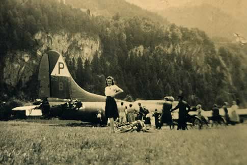 Swiss WW2 B-17 Flying Fortress