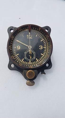 Junghans Bf109 clock