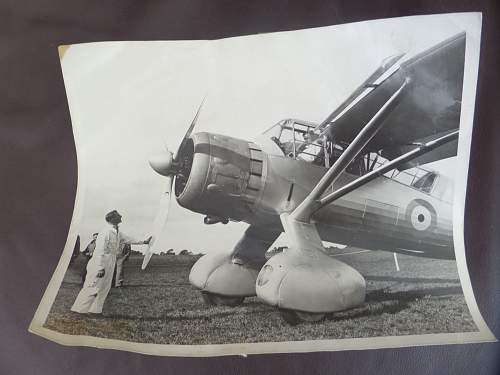 Pre war Westland Lysander Press photo