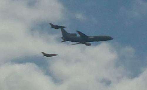 Look what flew over my house today