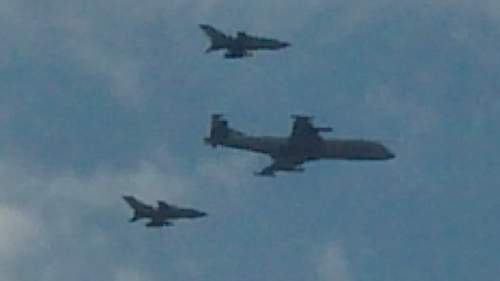 Look what flew over my house today