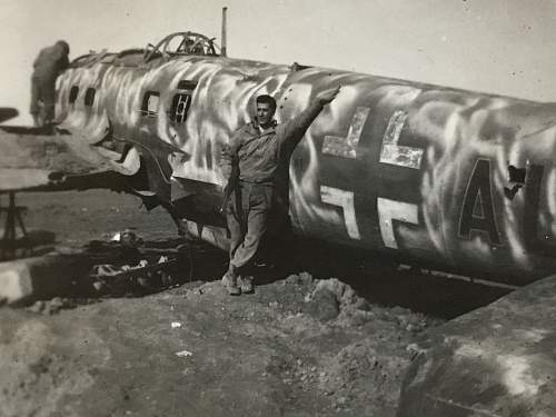 Various downed ww2 planes