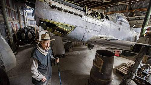 NZ farmer's secret WW2 aircraft collection of 60 years