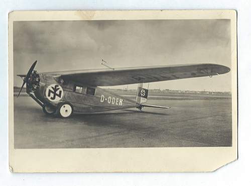 Messerschmitt BFW M18 Aircraft w/ Unknown Roundel