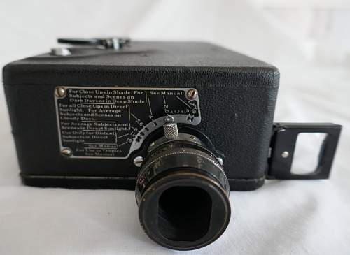 Air Ministry issue cine camera