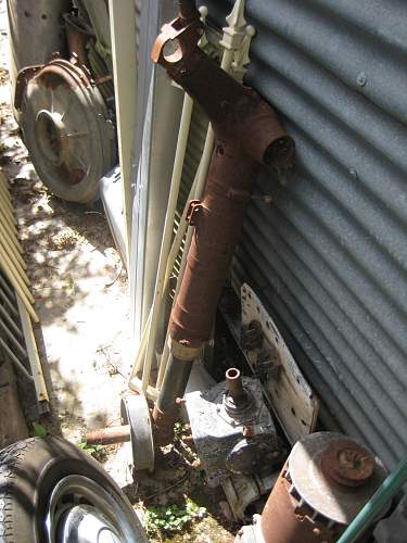 Spitfire and other Parts found at Jamestown South Australia.