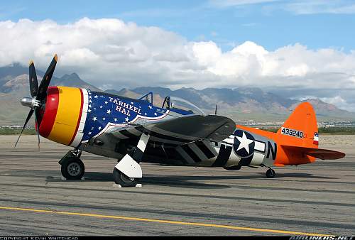 My great uncles airplane: P47 Thunderbolt