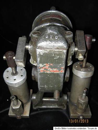 German twin piston compressor