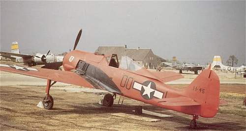 Captured German Aircraft