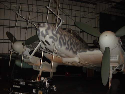 Bf110 G4 at the RAF Museum