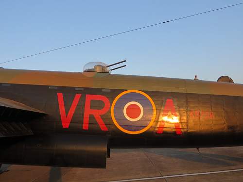 Canadian Lancaster in Jersey, Channel Islands.