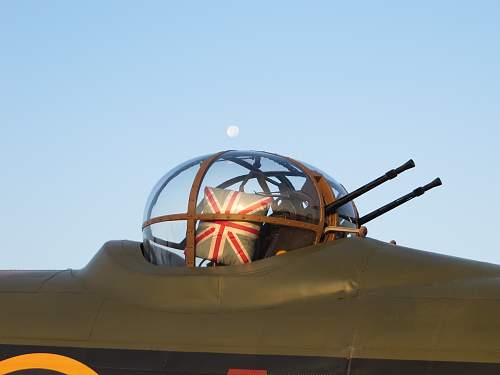 BBMF Lancaster in Jersey, Channel Islands.