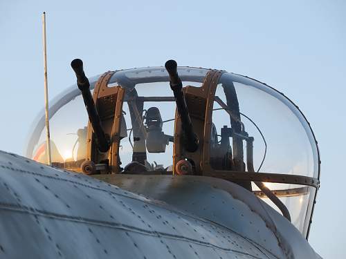 BBMF Lancaster in Jersey, Channel Islands.