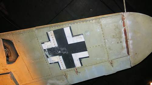 Bf 109 G-6/U4 163824 NF + FY in the Australian War Memorial.