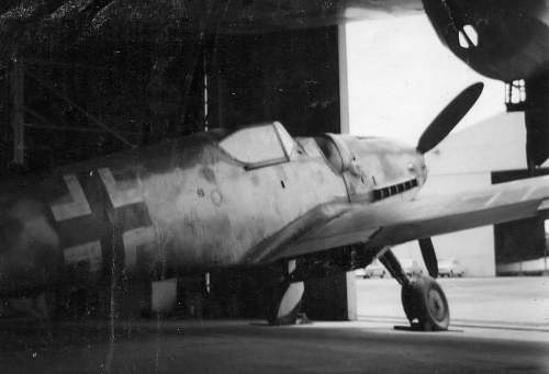 Bf 109 G-6/U4 163824 NF + FY in the Australian War Memorial.