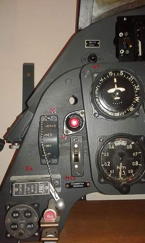 Netzausschalter(Emergency circuit breaker switch) for Bf 109