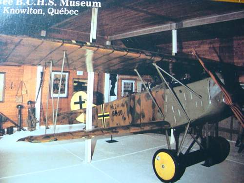 Fokker D-VII biblane