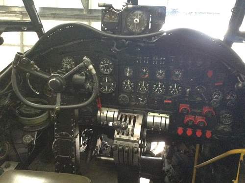 On board Avro Lancaster 'Just Jane'