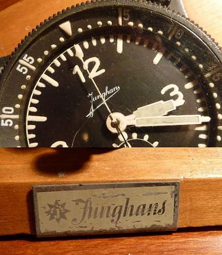 Junghans blind-flight/ instrumental flight clock