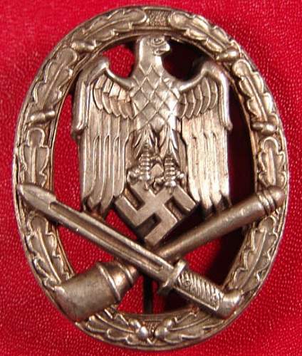 Allgemeines Sturmabzeichen/General Assault Badge Fake Gallery