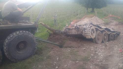 Covenanter  tank  recovery