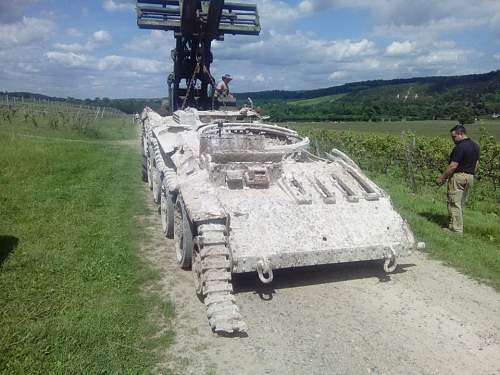 Covenanter  tank  recovery